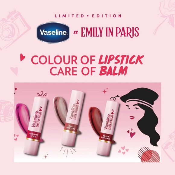 Emily in Paris Vaseline Lip Balm - Rouge Romance - Picture 9 of 11